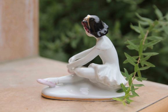 Юная балерина ЛФЗ. Фарфор