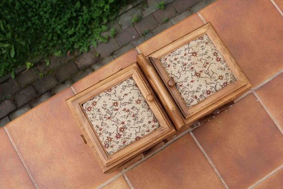 Винтажный ящичек для рукоделия. Европа. Начало 20 века