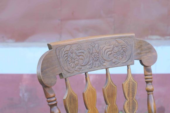 Винтажное кресло-качалка. Европа. Начало 20 века