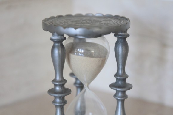 Антикварные песочные часы. Европа. Конец 19 века
