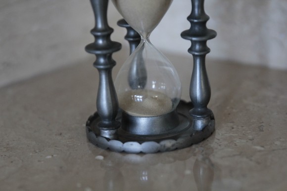 Антикварные песочные часы. Европа. Конец 19 века