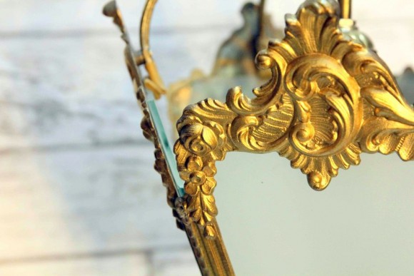 Старинная латунная люстра. Литье. Европа. Начало 20 века