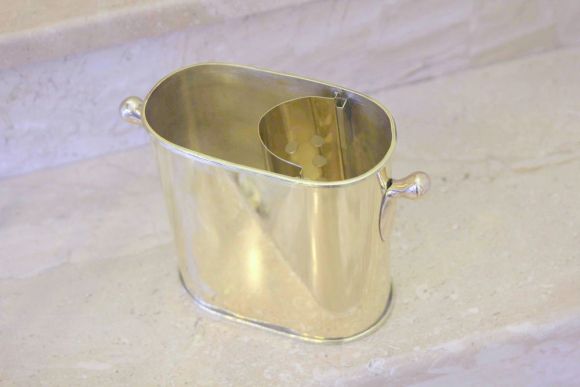 Замечательное винтажное ведро для охлаждения вина. Начало 20 века