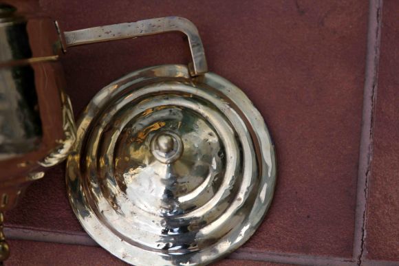 Старенький латунный рукомойник из СССР