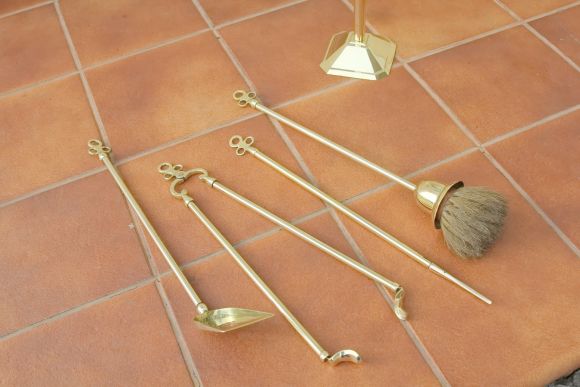 Антикварные каминные аксессуары