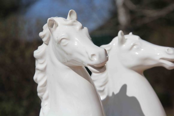 Потрясающая статуэтка лошади . Европа. Начало 20 века