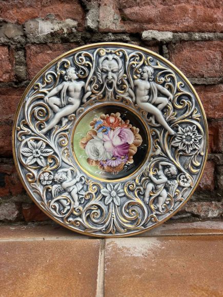 Декоративная тарелка - Панно. Италия