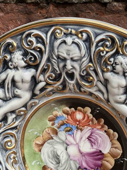 Декоративная тарелка - Панно. Италия