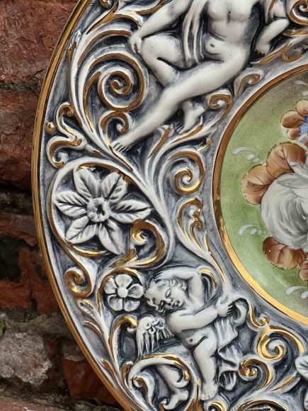 Декоративная тарелка - Панно. Италия