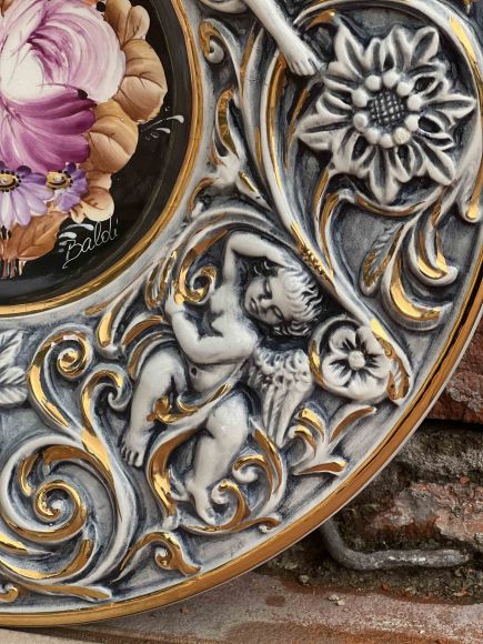 Декоративная тарелка - Панно. Италия