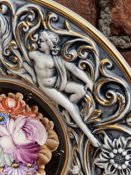 Декоративная тарелка - Панно. Италия