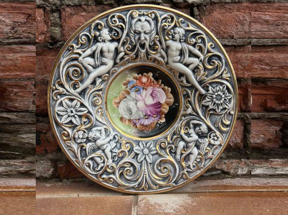 Декоративная тарелка - Панно. Италия