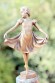 Бронзовая Балерина на мраморном постаменте. Европа. Начало 20 века