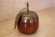 Винтажная деревянная шкатулка для украшений - яблоко