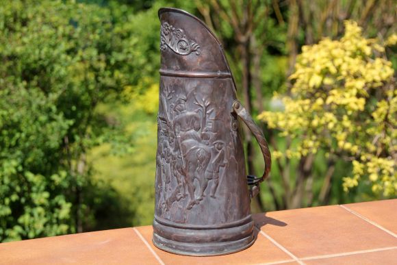 Старый неполированный зольник. Медь. Европа