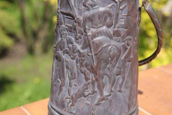 Старый неполированный зольник. Медь. Европа