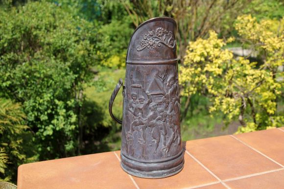 Старый неполированный зольник. Медь. Европа