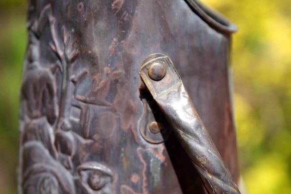 Старый неполированный зольник. Медь. Европа