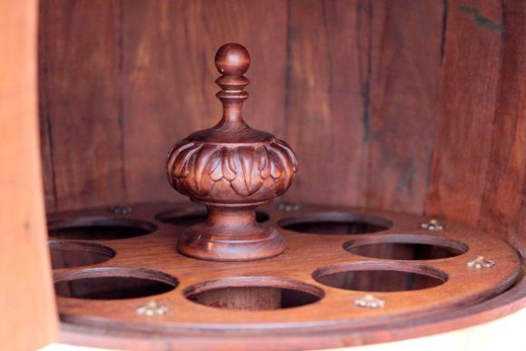 Деревянная бочка бар ручная работа. Европа.Начало 20 века