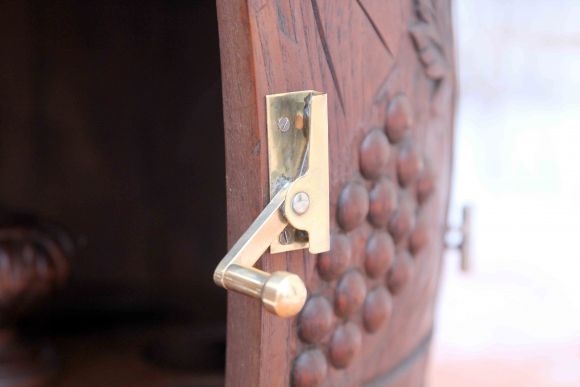 Деревянная бочка бар ручная работа. Европа.Начало 20 века