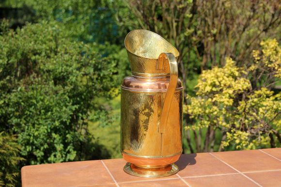 Антикварный полированный Зольник - ваза. Идеальное состоние