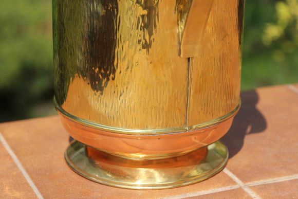 Антикварный полированный Зольник - ваза. Идеальное состоние