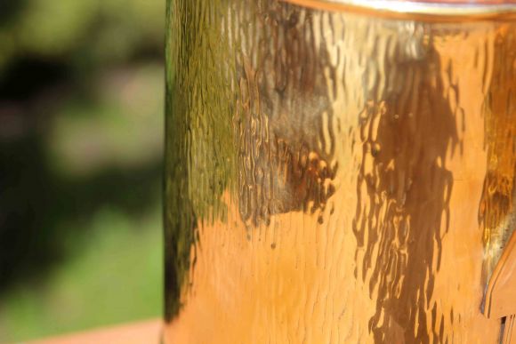 Антикварный полированный Зольник - ваза. Идеальное состоние