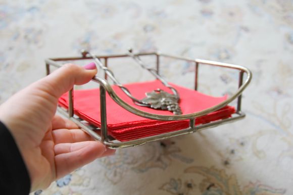 Интересная антикварная салфетница. Европа. Начало 20 века