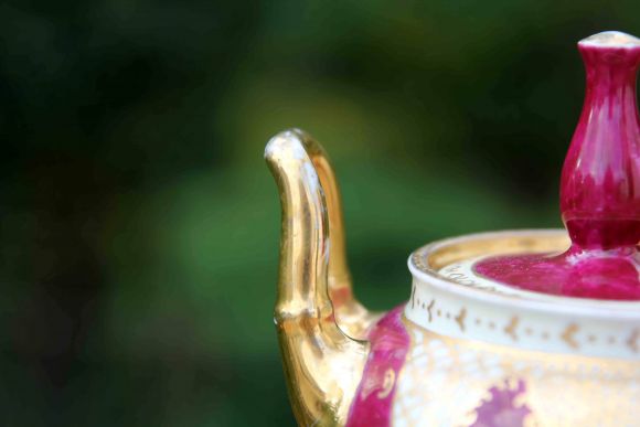 Очень красивая старинная ваза. Европа. Конец 19 в.