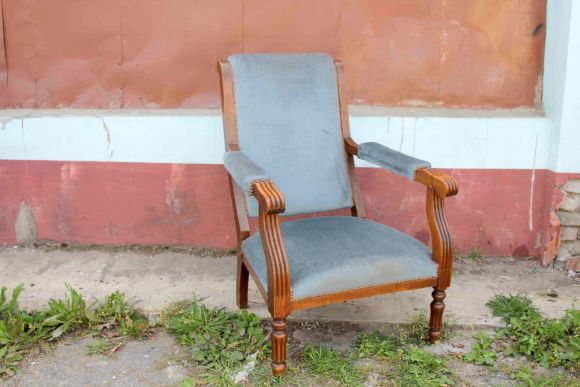 Очень уютное винтажное кресло. Европа. Начало 20 века