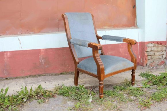Очень уютное винтажное кресло. Европа. Начало 20 века
