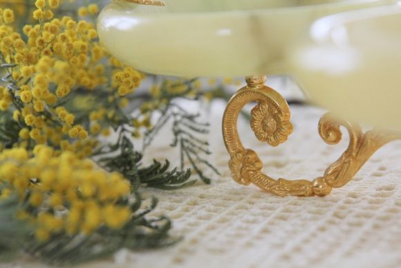 Старинная пепельница или КОНФЕТНИЦА. Оникс, Латунь, середина 20 вв