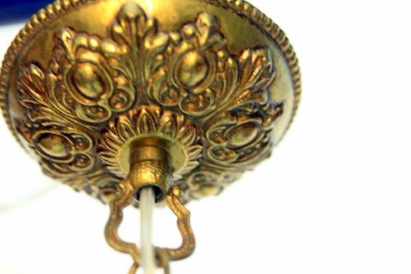 Пара старинных красивейших люстр из бронзы