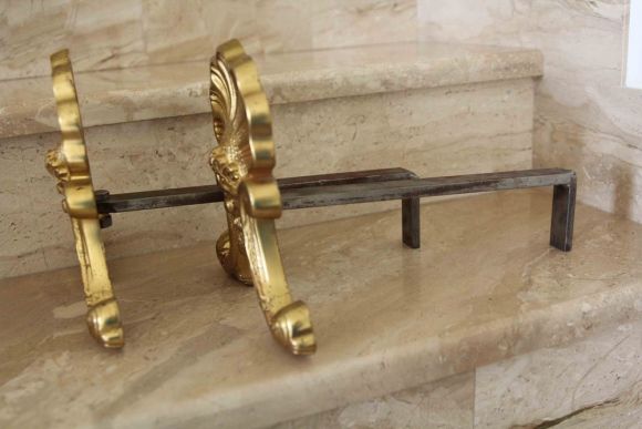 Старинная подставка под дрова - таганы "РАКУШКИ"