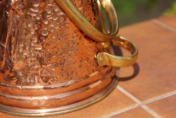 Винтажный голландский зольник. Середина 20 вв. Полностью отполирован