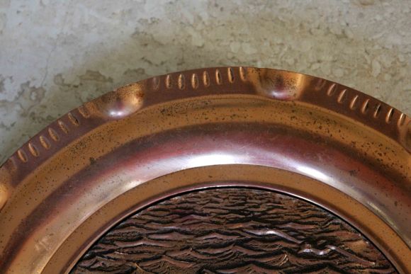 Медное панно МОРЯЧОК