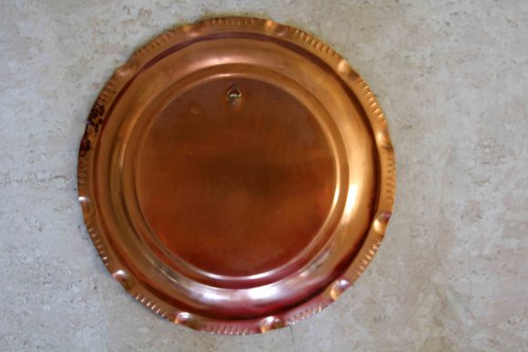 Медное панно МОРЯЧОК