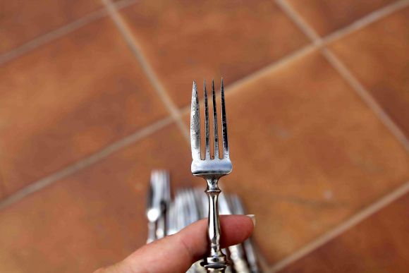 Антикварные красивые вилки. Европа. Начало 20 в