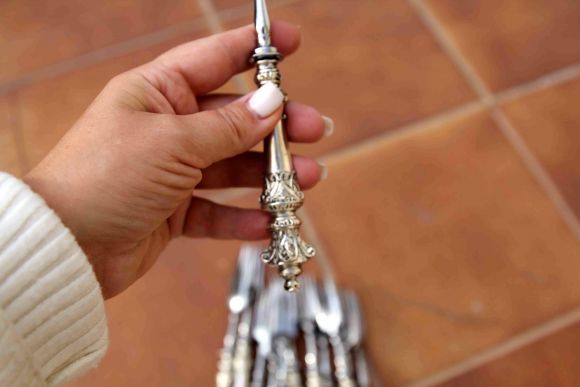 Антикварные красивые вилки. Европа. Начало 20 в