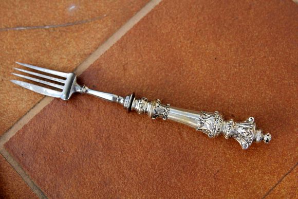 Антикварные красивые вилки. Европа. Начало 20 в