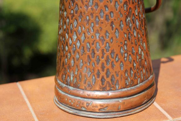 Винтажный голландский зольник в патине. Середина 20 вв