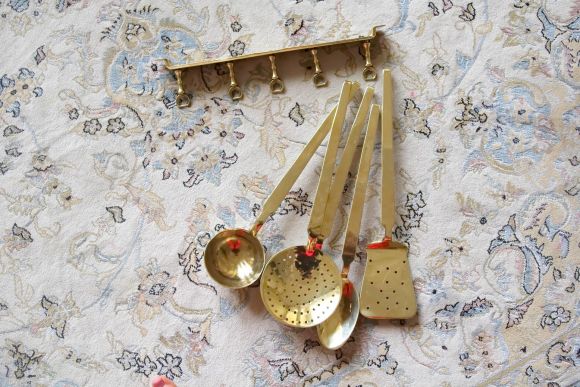 Красивый антикварный, кухонный набор. Европа. Начало 20 века