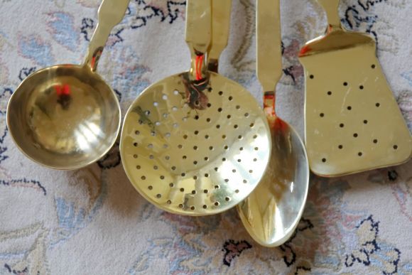 Красивый антикварный, кухонный набор. Европа. Начало 20 века