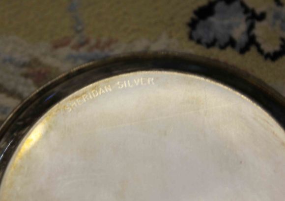 Милые посеребренные блюдечки. Европа. Начало 20 века