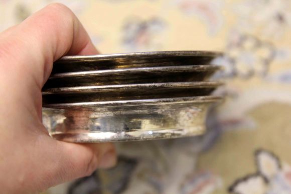 Милые посеребренные блюдечки. Европа. Начало 20 века