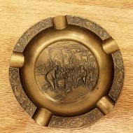 Винтажная огромная пепельница. Европа. Начало 20 века