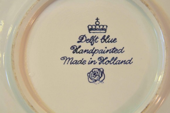 Дельфийская Фарфоровая сигарная пепельница