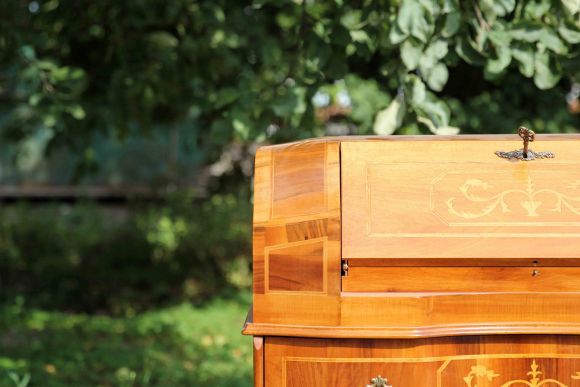 Итальянский старинный секретер-бюро