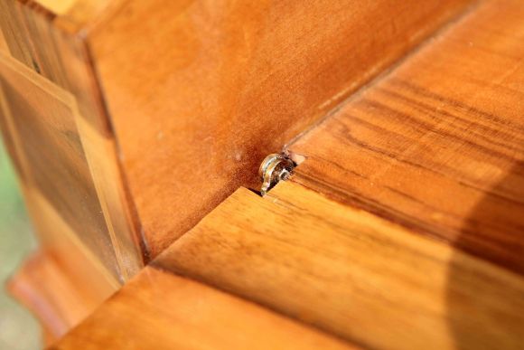 Итальянский старинный секретер-бюро