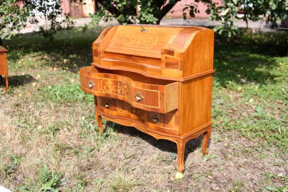 Итальянский старинный секретер-бюро